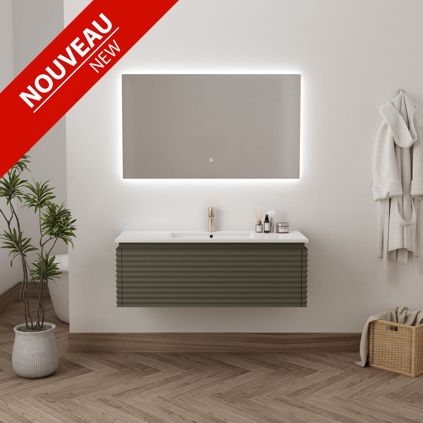 Focus 48" - Forest Green