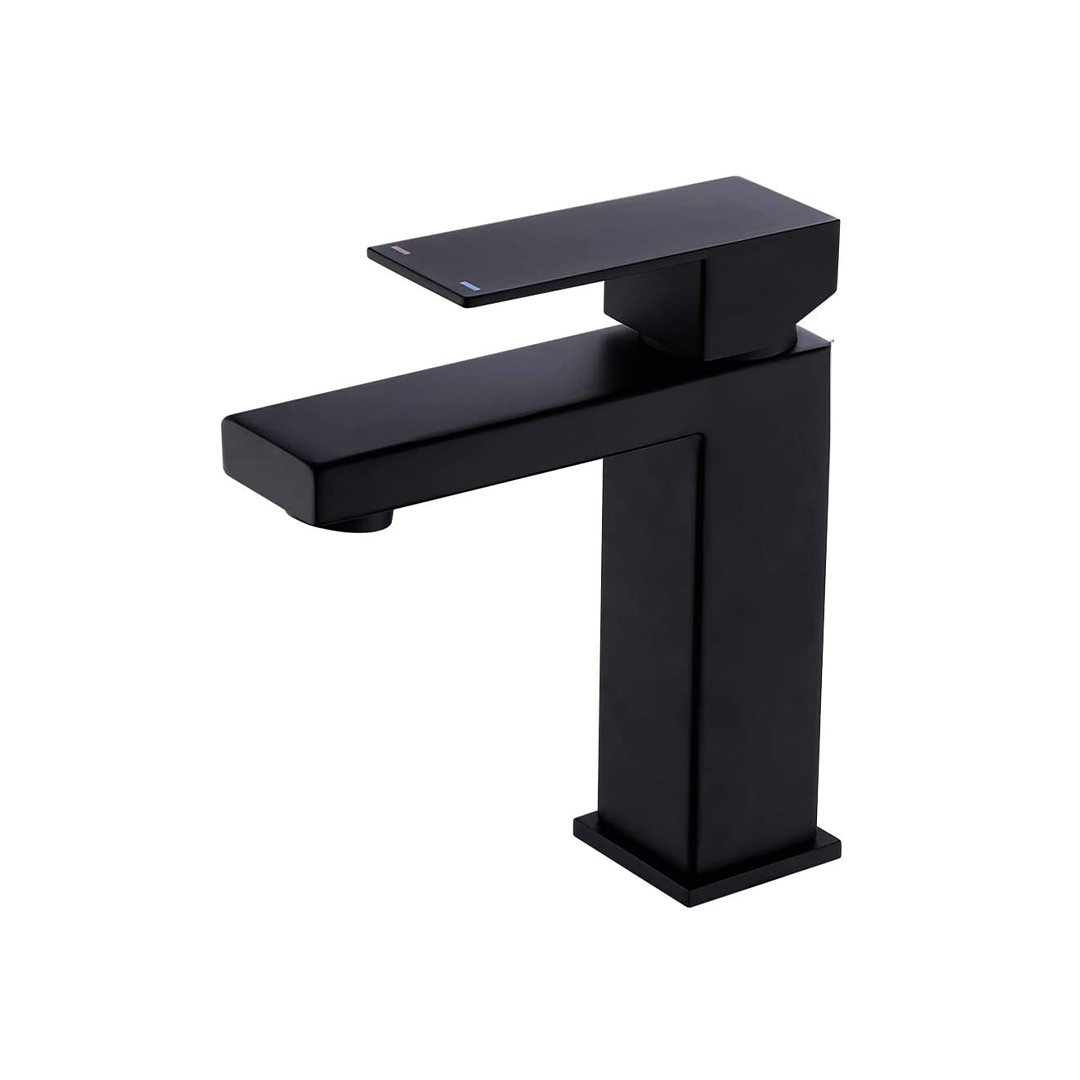 Robinet Brooke Noir/Or/Chrome