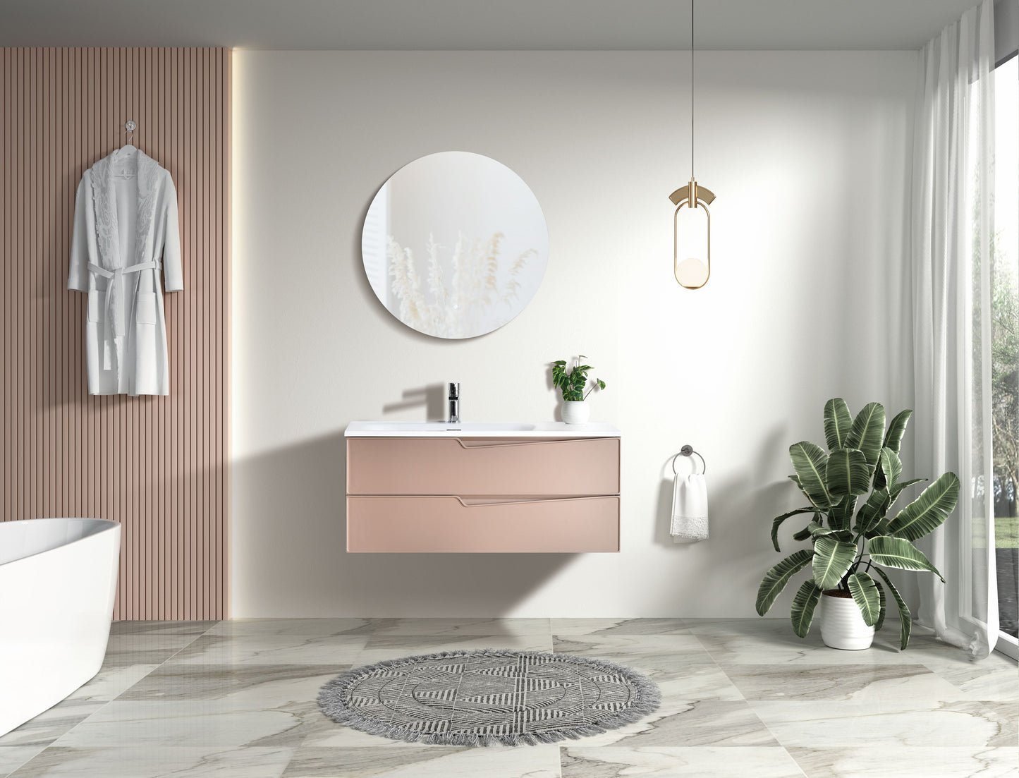 Evos Boutiques 40 in suspended vanity