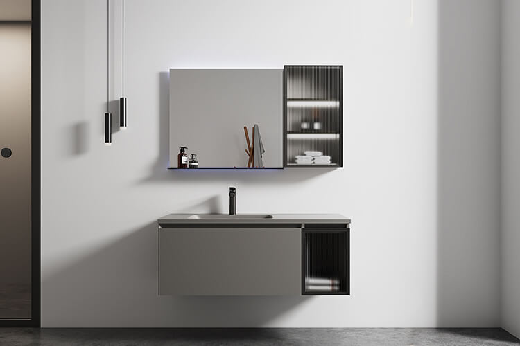 Evos Boutiques 48 in charcoal grey modern vanity