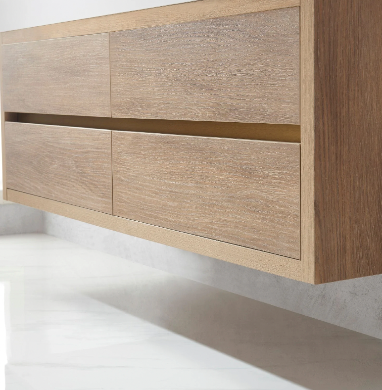 Evos Boutiques 60 in double sink vanity bottom
