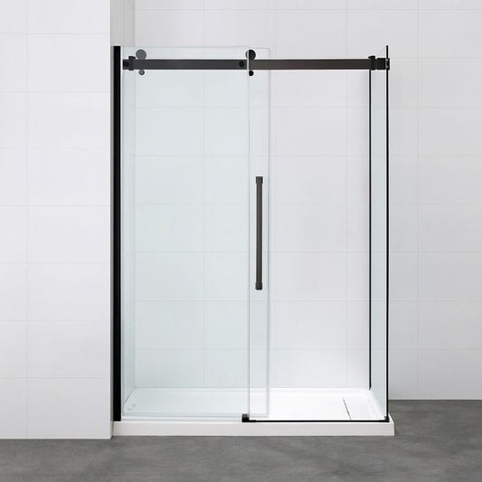 Evos Boutiques 60 x 84 in High Sliding Porte de douche centre