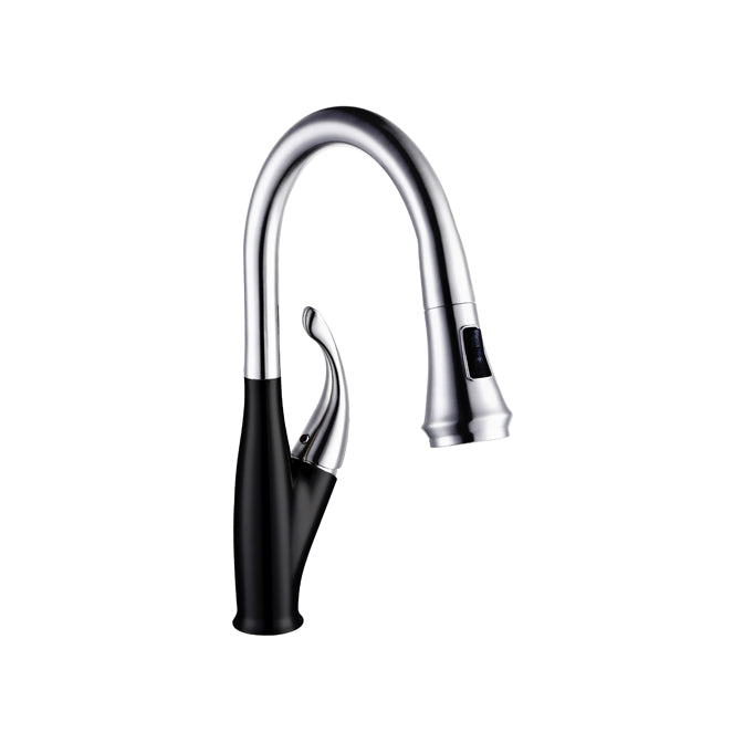 Evos Boutiques chrome kitchen faucet right side