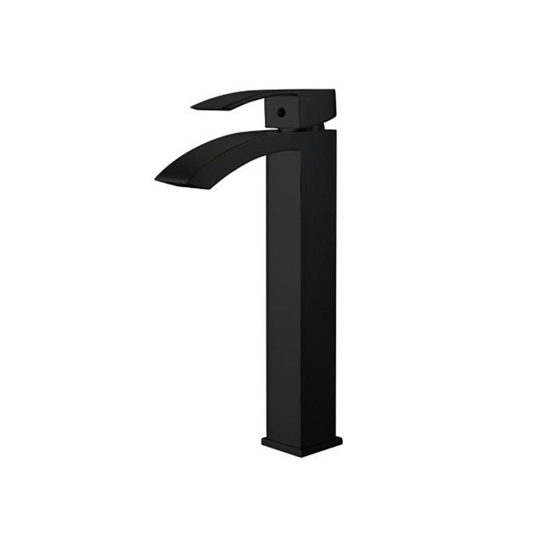 Flowy (for vessel sink) - Matte Black