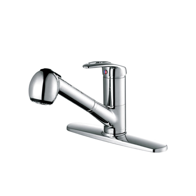 Evos Boutiques tall chrome kitchen faucet