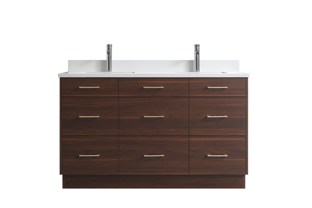 Evos Brand Vanité Notte 60" double vanity