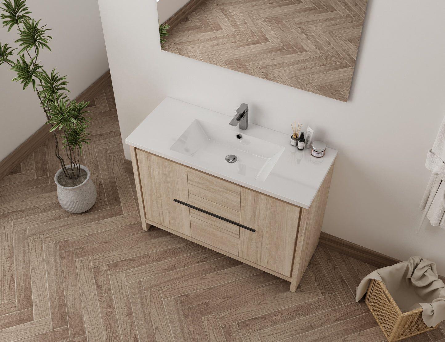 Monako 47" - Light Oak