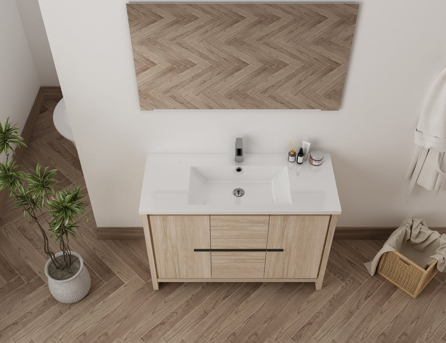 Monako 47" - Light Oak