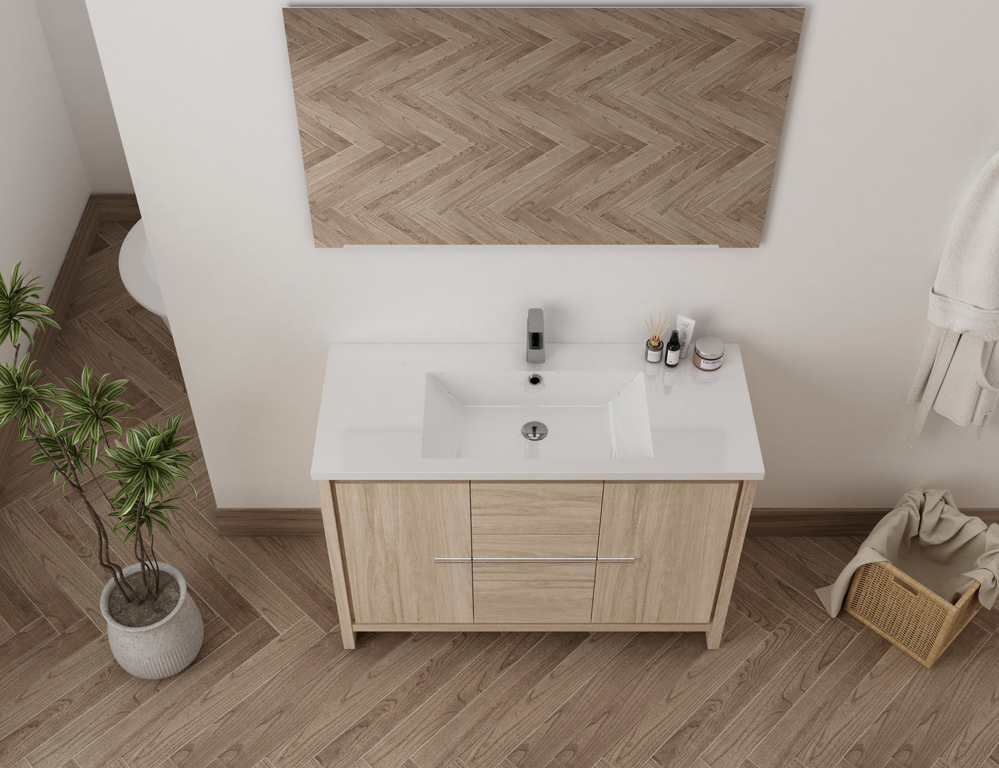 Monako 47" - Light Oak