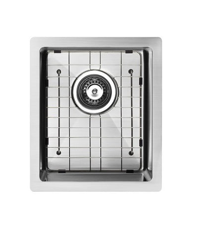 2in Single Undermount Bar Sink in Stainless Steel