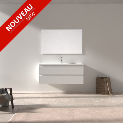 Arena 48" White or Walnut