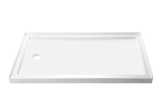 Base 60 x 32 Alcove 3B drain gauche