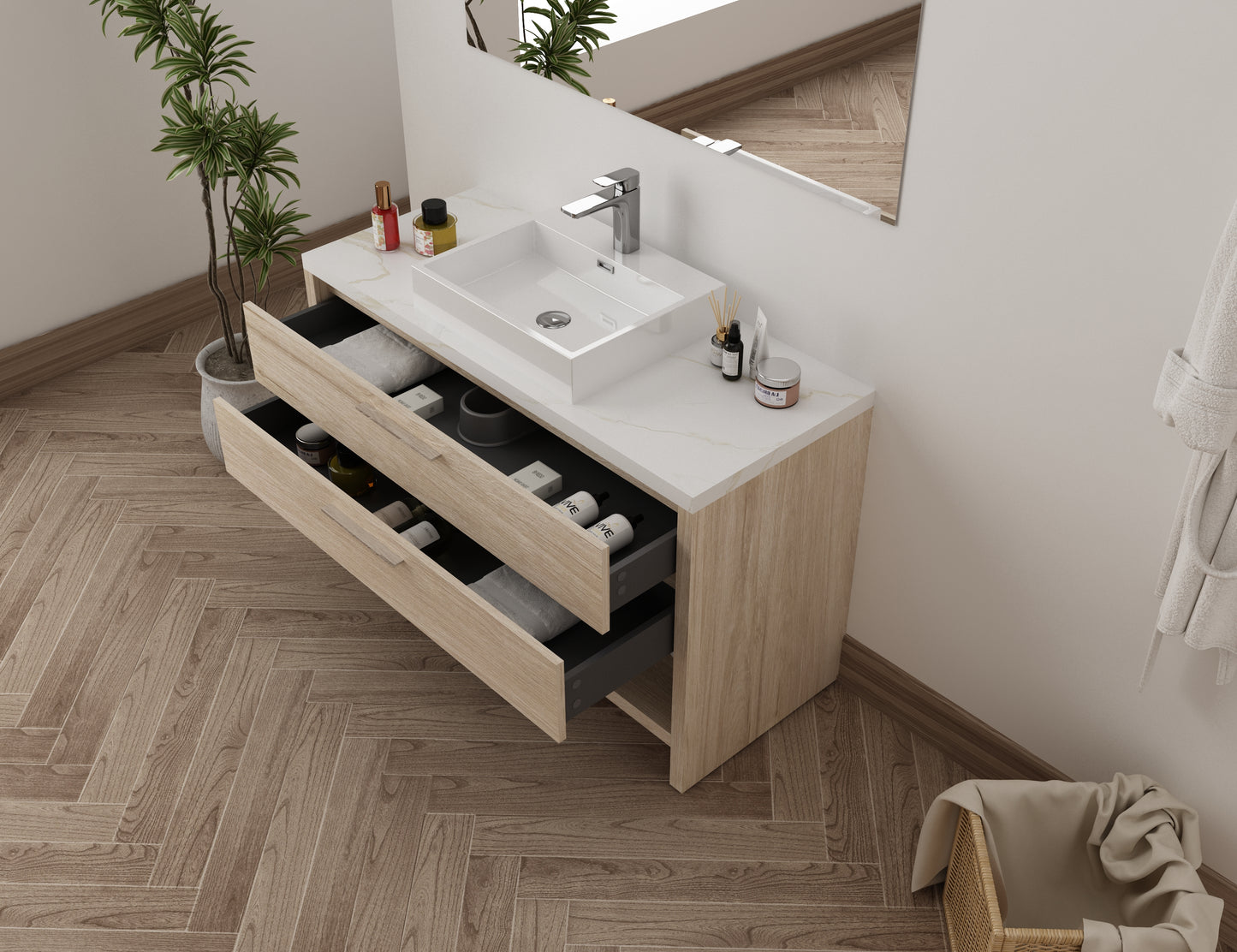 Countryside 48" - Chêne pâle