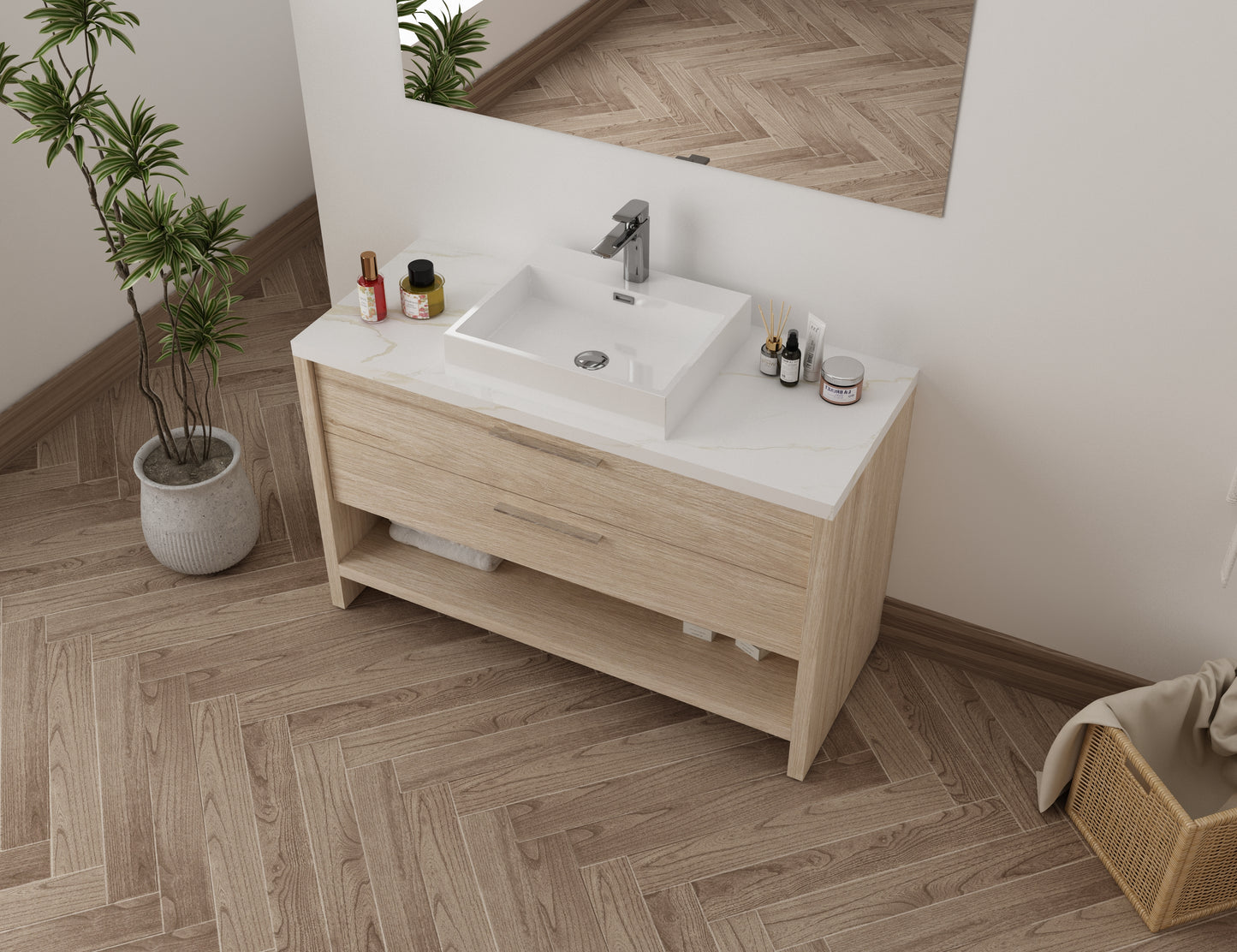 Countryside 48" - Chêne pâle