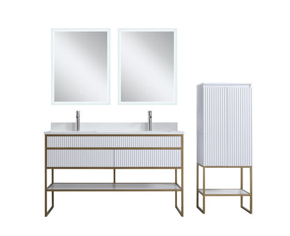 EVOS BRAND GATSBY II Double Vanity 60"
