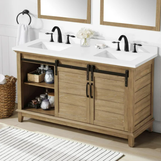 Evos Stirling Bathroom Vanité double 