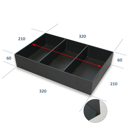 Evos Boutiques 3 piece set drawer organizer view 5