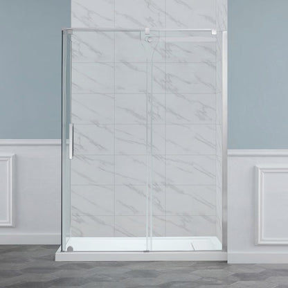 Evos Boutiques 60 in chrome with side  plus base 60 x 32 in