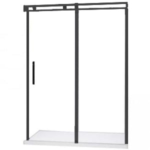 Evos Boutiques black shower door