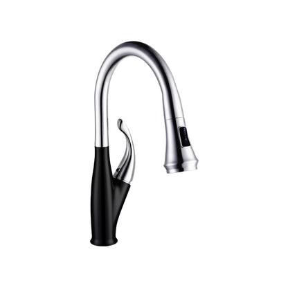 Evos Boutiques chrome kitchen faucet right side