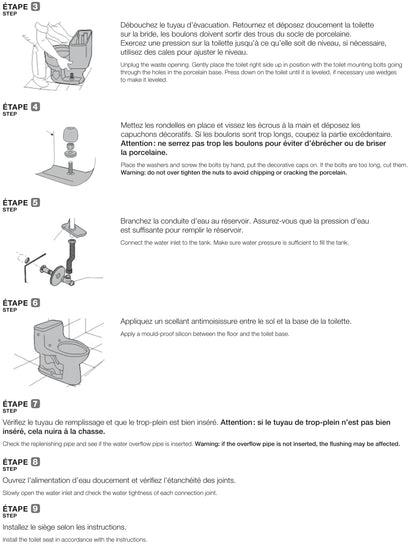 Evos Boutiques toilet diagram part 2