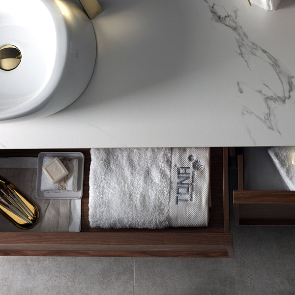 Evos Boutiques wood bathroom vanity 65 x 21 x 18 in zoomed in