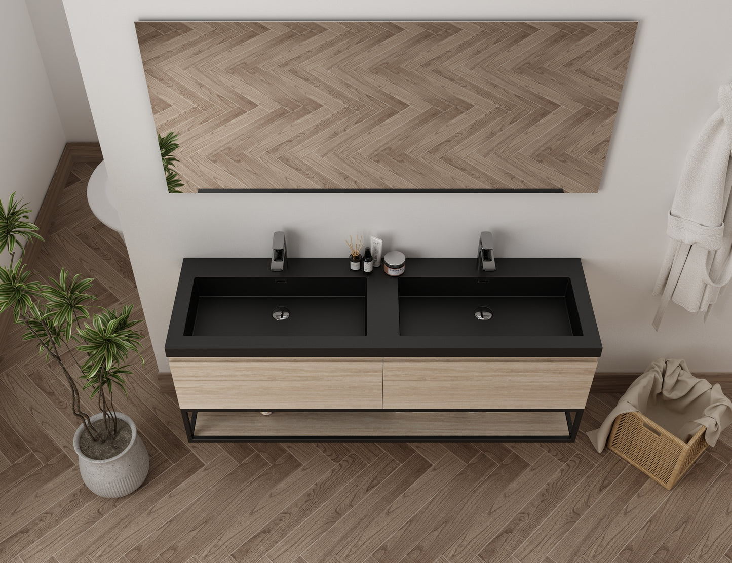 Firenze 63" Pale oak