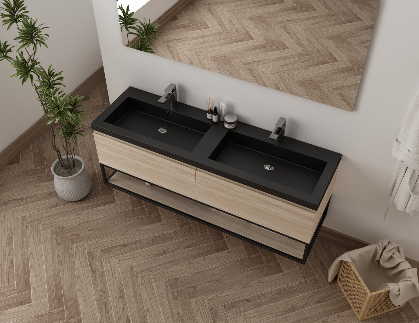Firenze 63" Pale oak