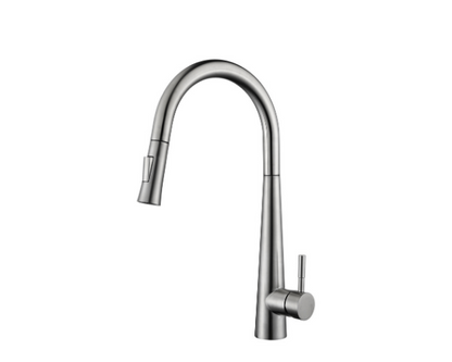 Sensor  Kitchen Faucet with pull down brushed nickel